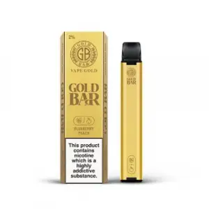 Blueberry Peach By Gold Bar Disposable 20mg